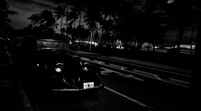 Miami in Black - a Photographic Art Artowrk by Riccardo Acerbi